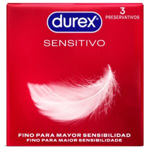 Durex Preservativos Sensitivo Suave, Fino para Mayor Sensibilidad